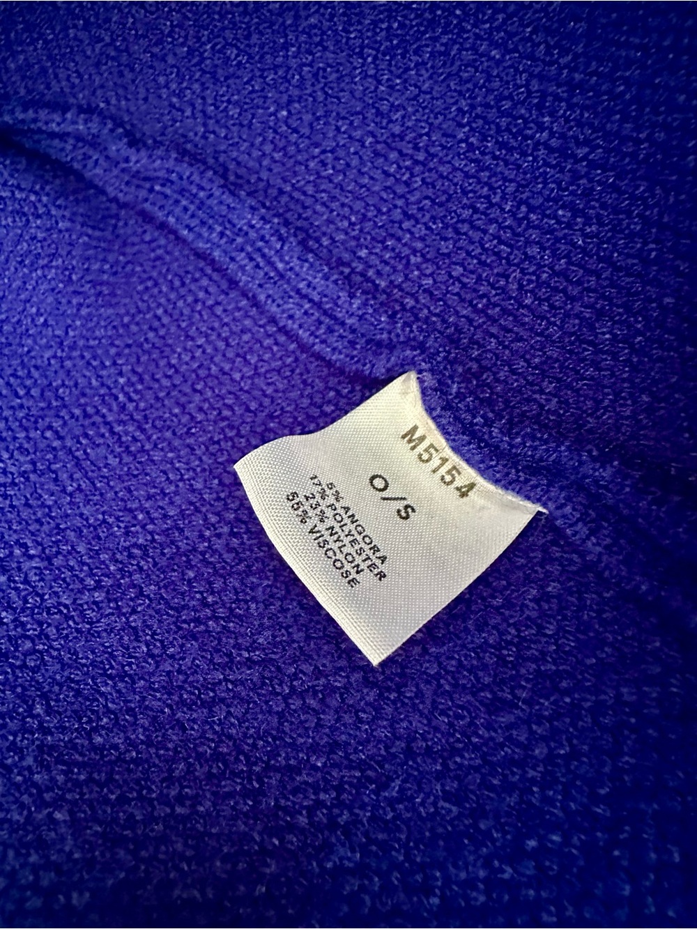 Kerisma Bold Cobalt Mock Neck Sweater - Picture 3 of 3
